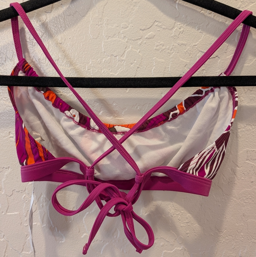 NWT Patagonia Bikini Top, Print Jalama Women's Small Bathing Suit Top 77160 NEW - Picture 2 of 3
